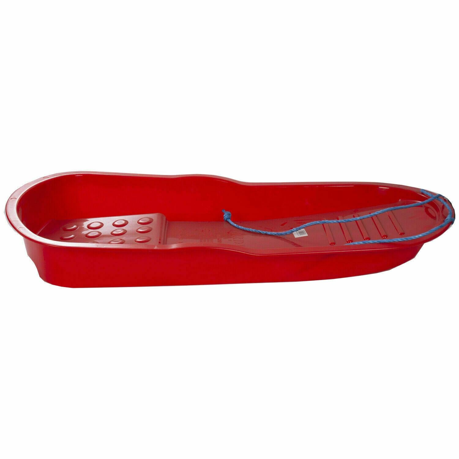 TOBOGGAN SLEIGH SLED ROPE Sledge For Snow - Colour Red - Heavy Duty Durable - Adults and Children TOBOGGAN SLEIGH SLED ROPE Sledge For Snow - Colour Red - Heavy Duty Durable - Adults and Children